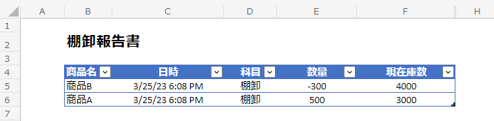 PowerAppsからエクセルオンラインにエクスポート